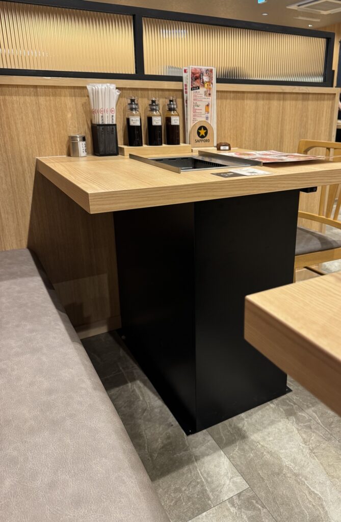 焼肉食堂やまと一宮店の店内席