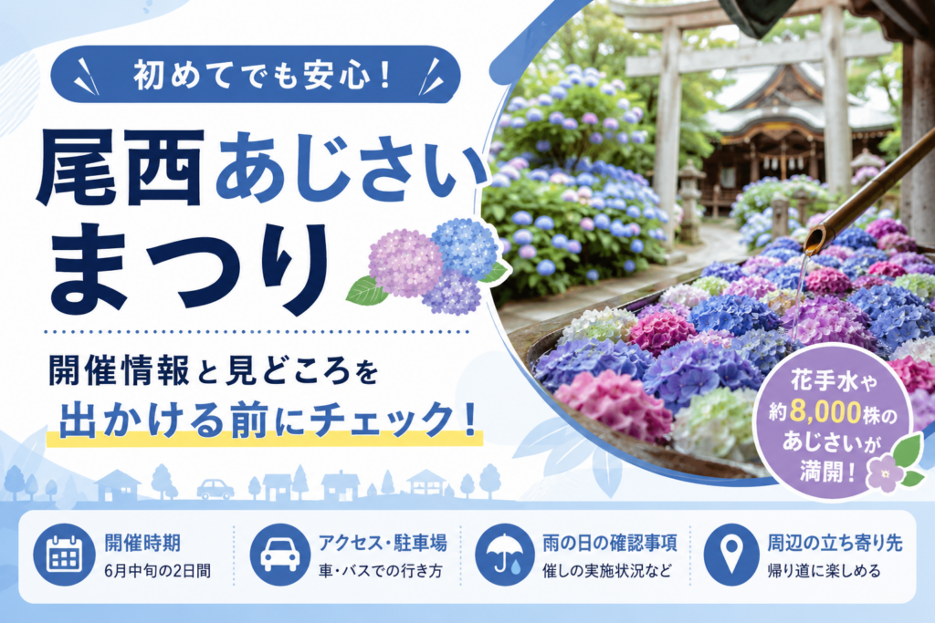 尾西あじさいまつり