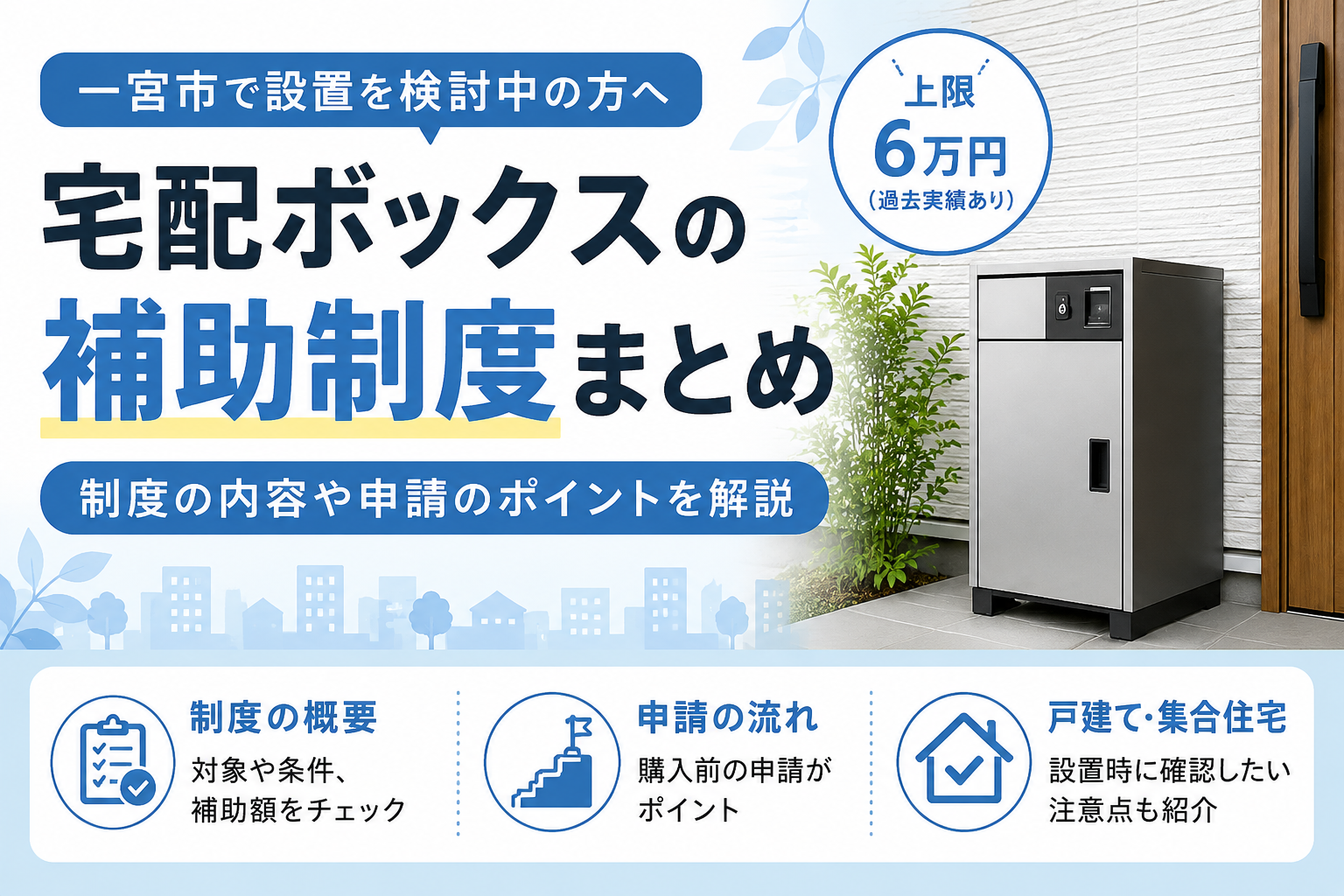 宅配ボックス助成金