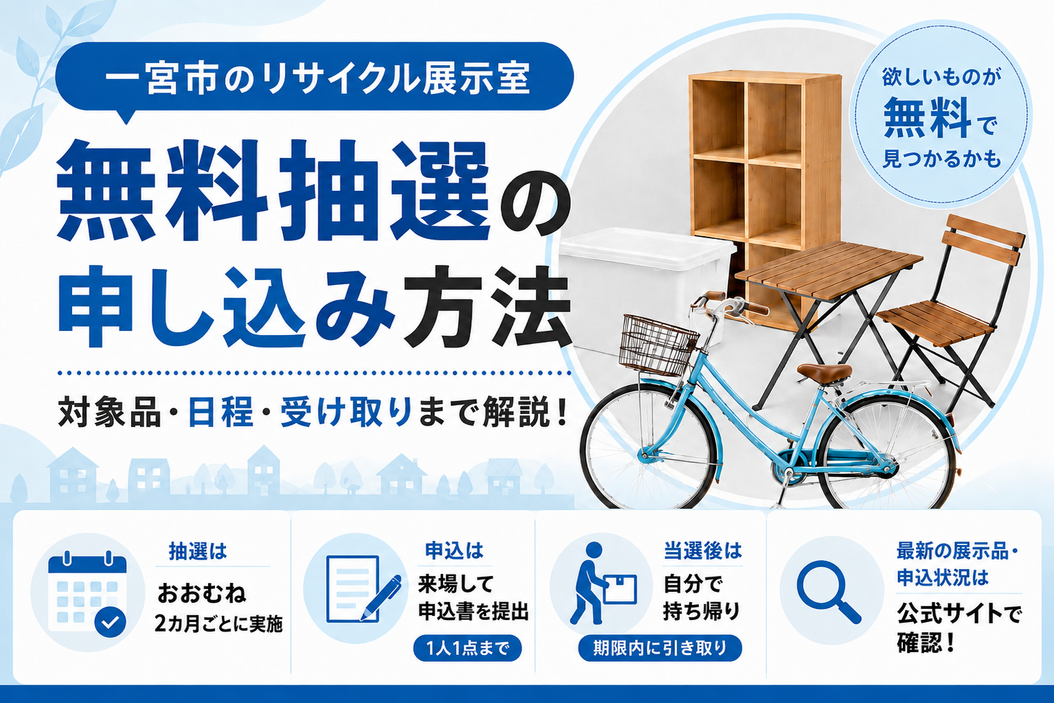 一宮リサイクル抽選会